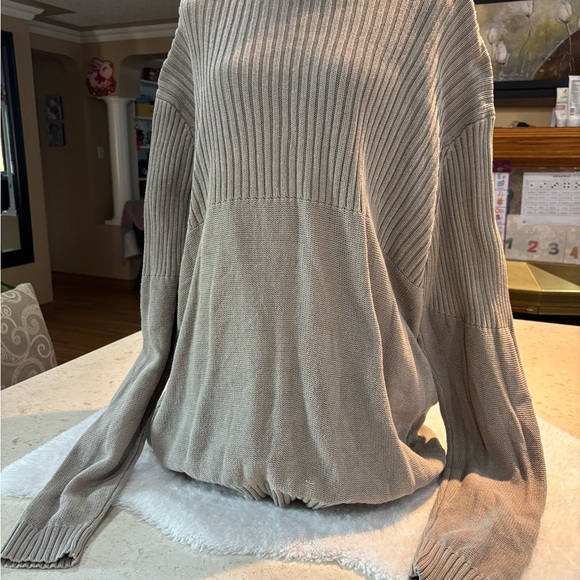 Columbia Women's Taupe Turtleneck Sweater - Picture 1 of 6